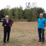 Zawody strzeleckie gimnajzalistów z powiatu górowskiego nagradzanie 1