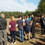 Zawody strzeleckie gimnajzalistów z powiatu górowskiego nagradzanie 2