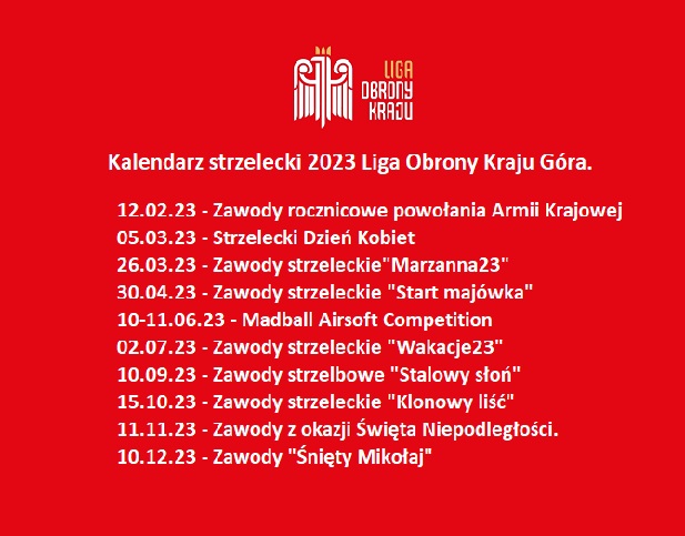 Kalendarz LOK 2023