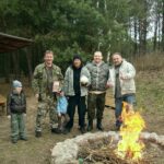 Turniej Strzelecki 4 Pory Roku 2017 przy ognisku